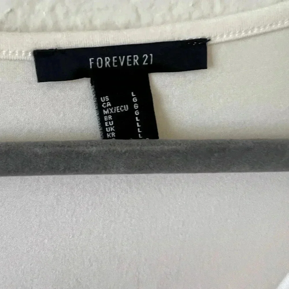 Forever 21 Puff Sleeve Bodysuit - Picture 4 of 4